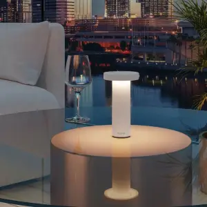 Table Lamp Sompex Volume 78530 White