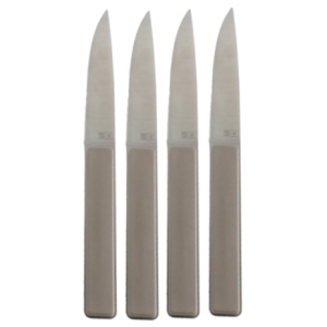 Set Of 4 Steak Knives Tb Hector Taupe 10650029