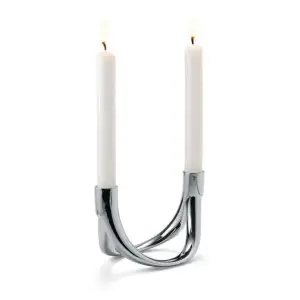 Philippi Bow Candle Holder Set Of 2 123125