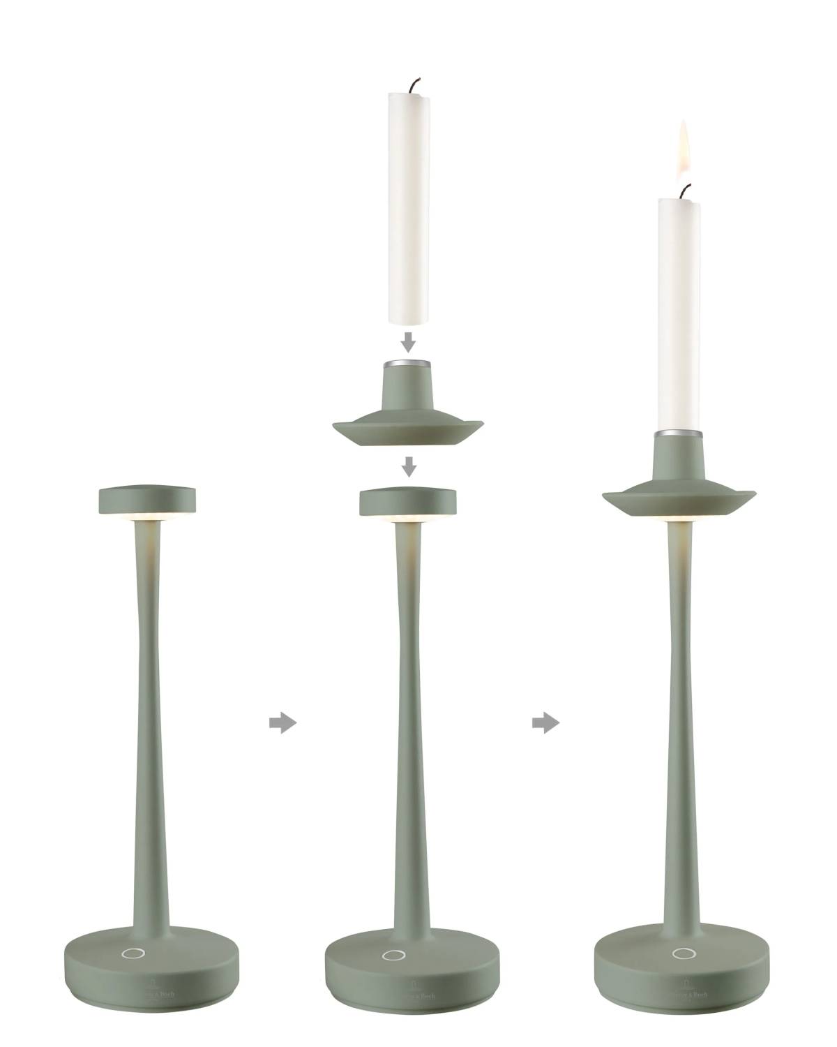 Villeroy And Boch Table Lamp Villeroy&boch Aarhus 97043 Olive Green