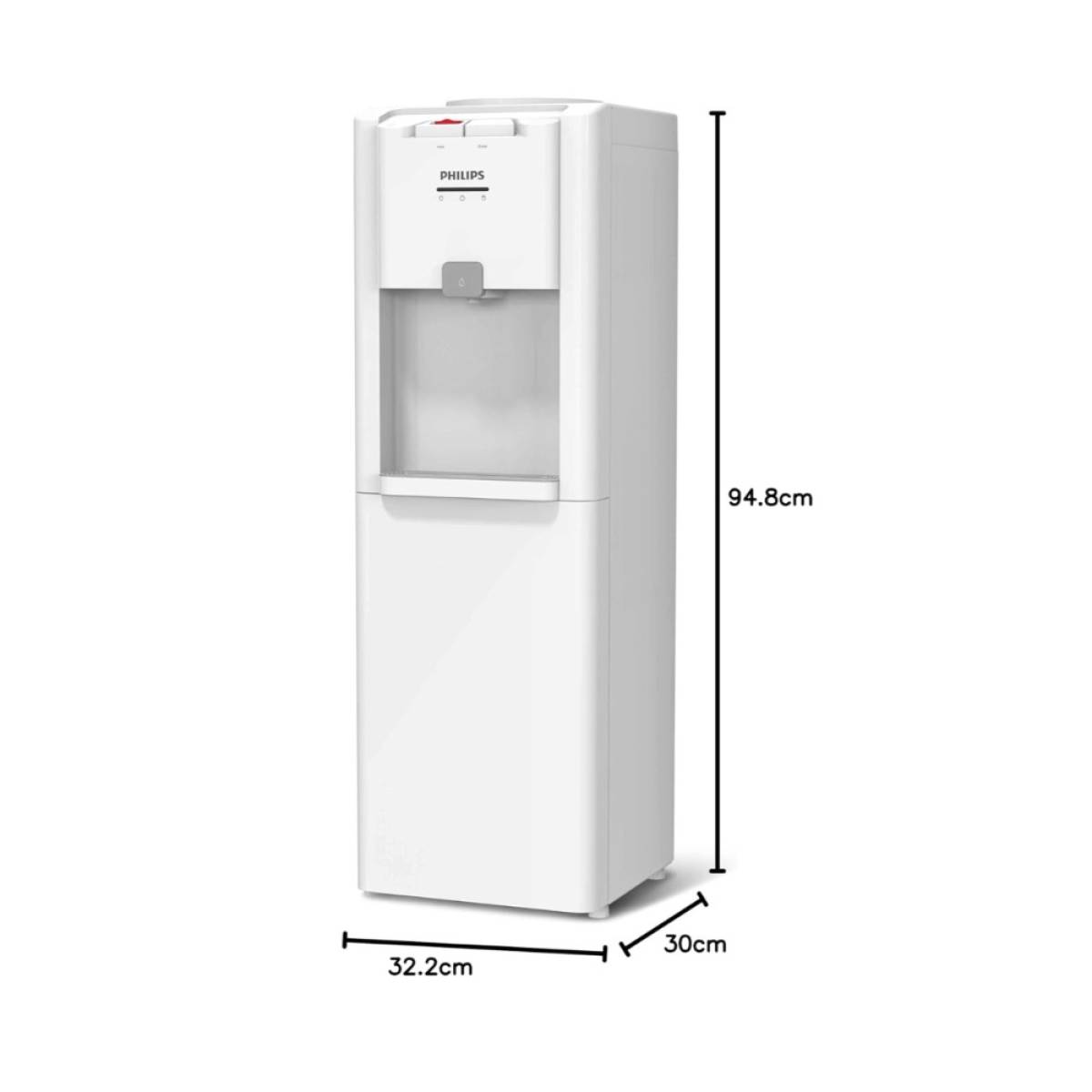 Philips Water Dispenser [top Loading], One Nozzle [white], Add4952wh