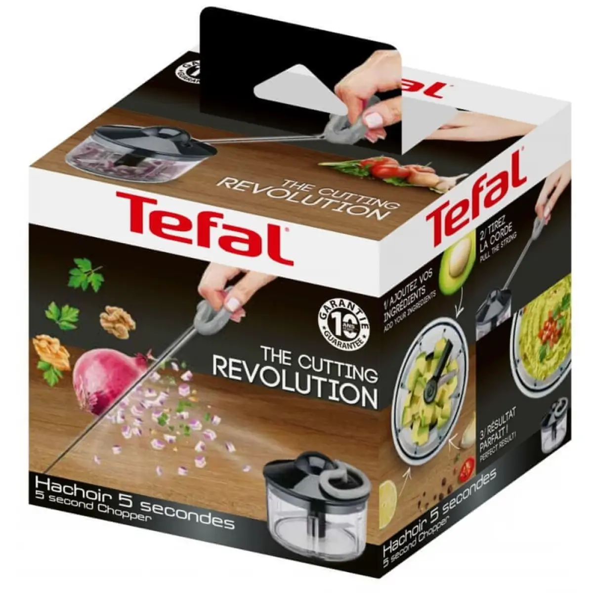 Tefal Hachoir 5 Secondes Black 500ml