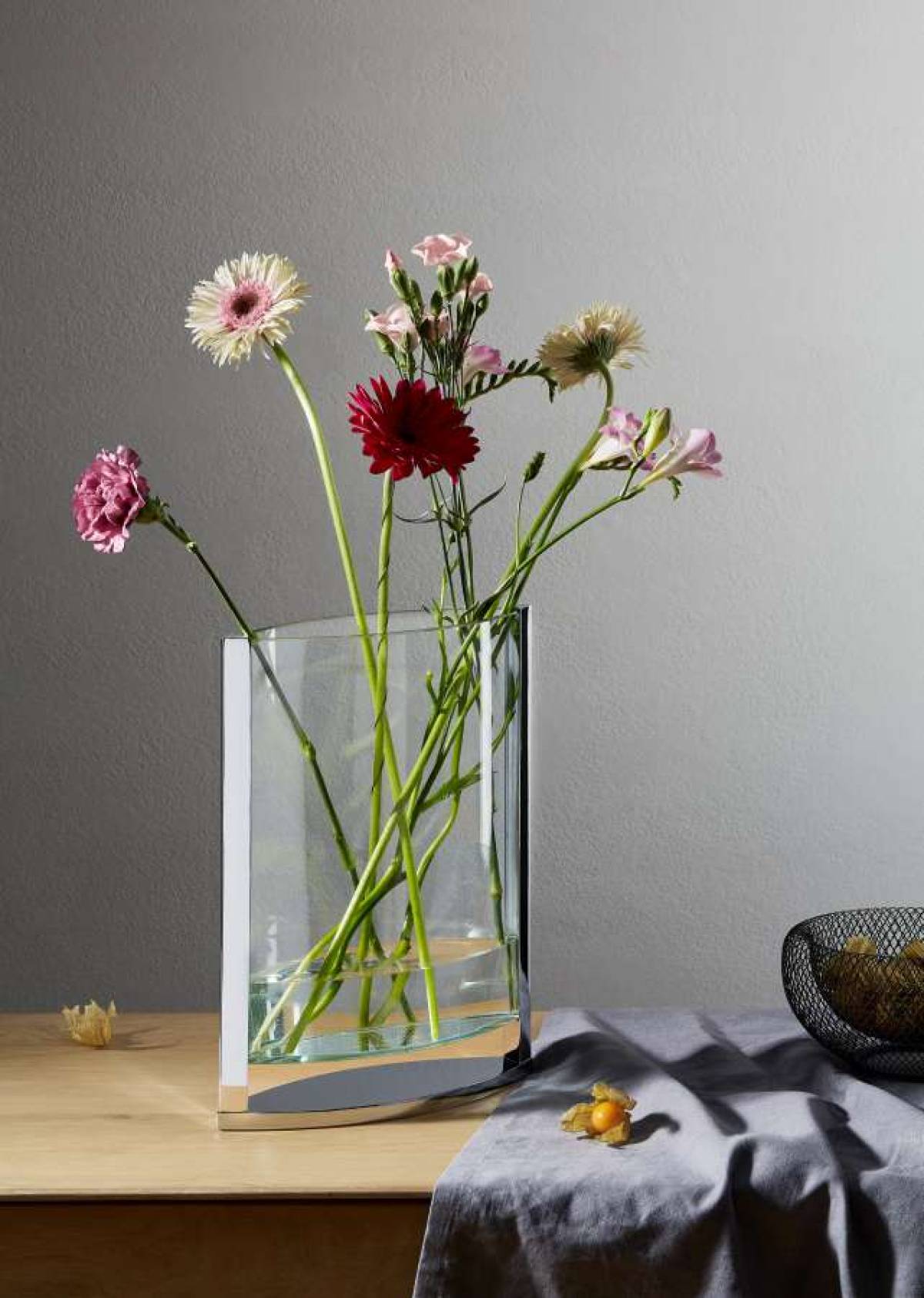 Decade Vase L Philippi 123054 Glass