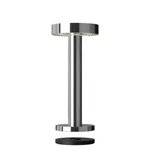 Sompex Boro 20cm Table Lamp 78324 Chrome