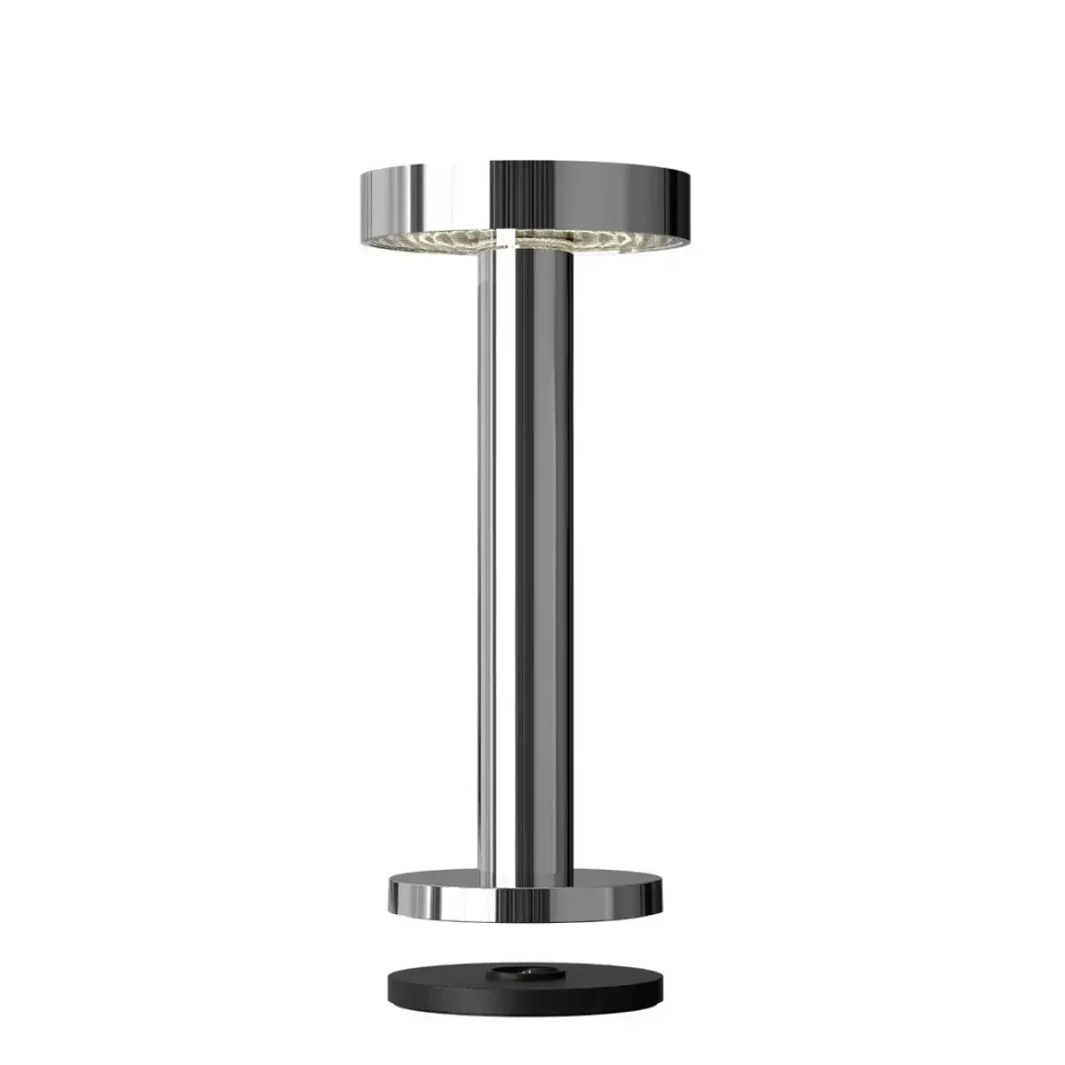 Sompex Boro 20cm Table Lamp 78324 Chrome