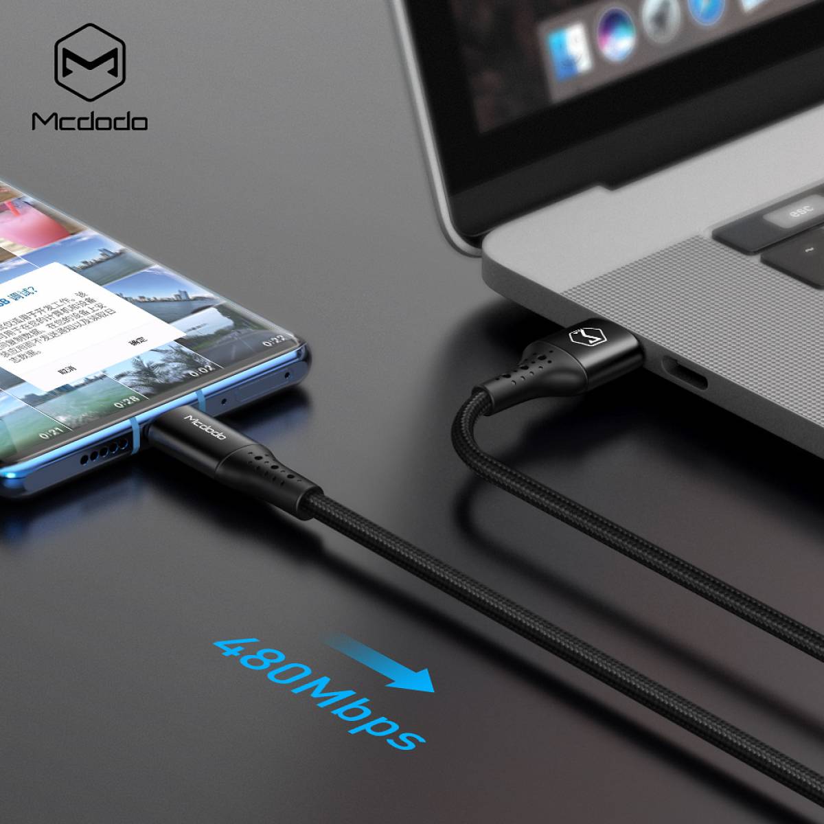 Mcdodo CA-7430 Tye-c Super Charge Data Cable