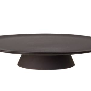 Cakeserver On Foot Aida Raw Titanium Black 34cm