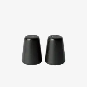 Salt & Pepper Aida Raw Titanium Black