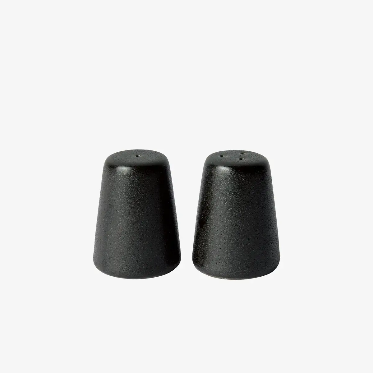 Salt & Pepper Aida Raw Titanium Black