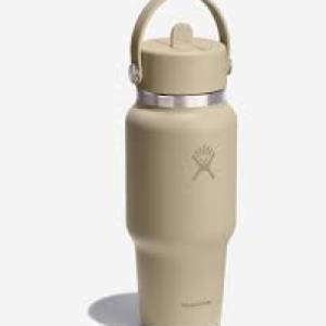 Hydroflask - 24 Oz Wide Flex Straw Travel Bottle Oat