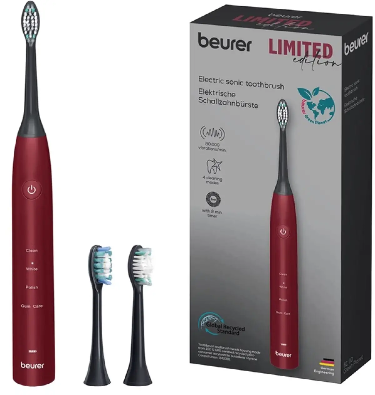 Beurer Sc 30 Limited Edition Electric Sonic Toothbrush