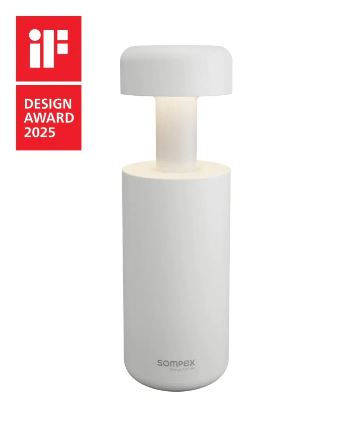 Table Lamp Sompex Lubao 78620 White