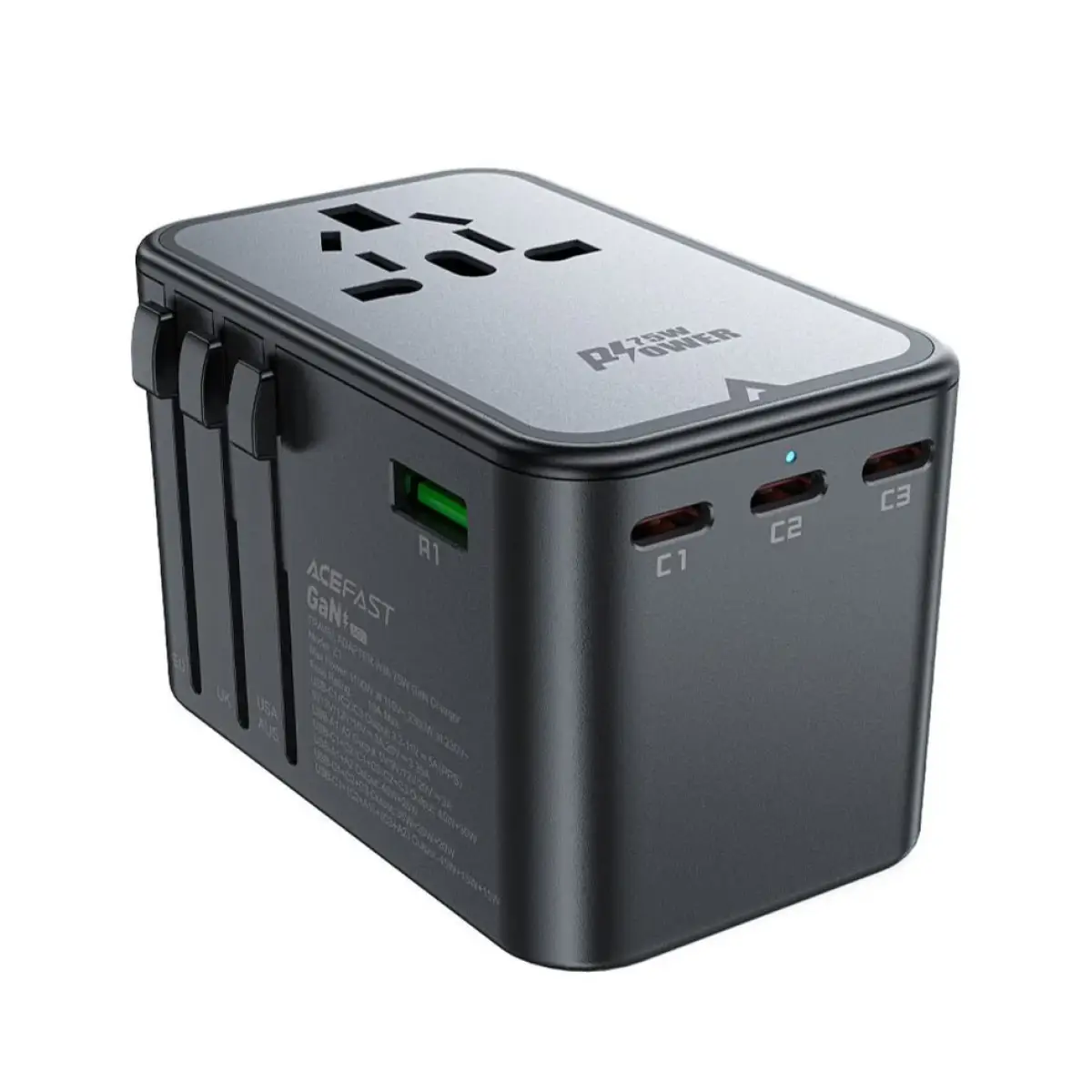 AceFast PWRup PD75W GaN Multifunctional Charging Adapter Z1