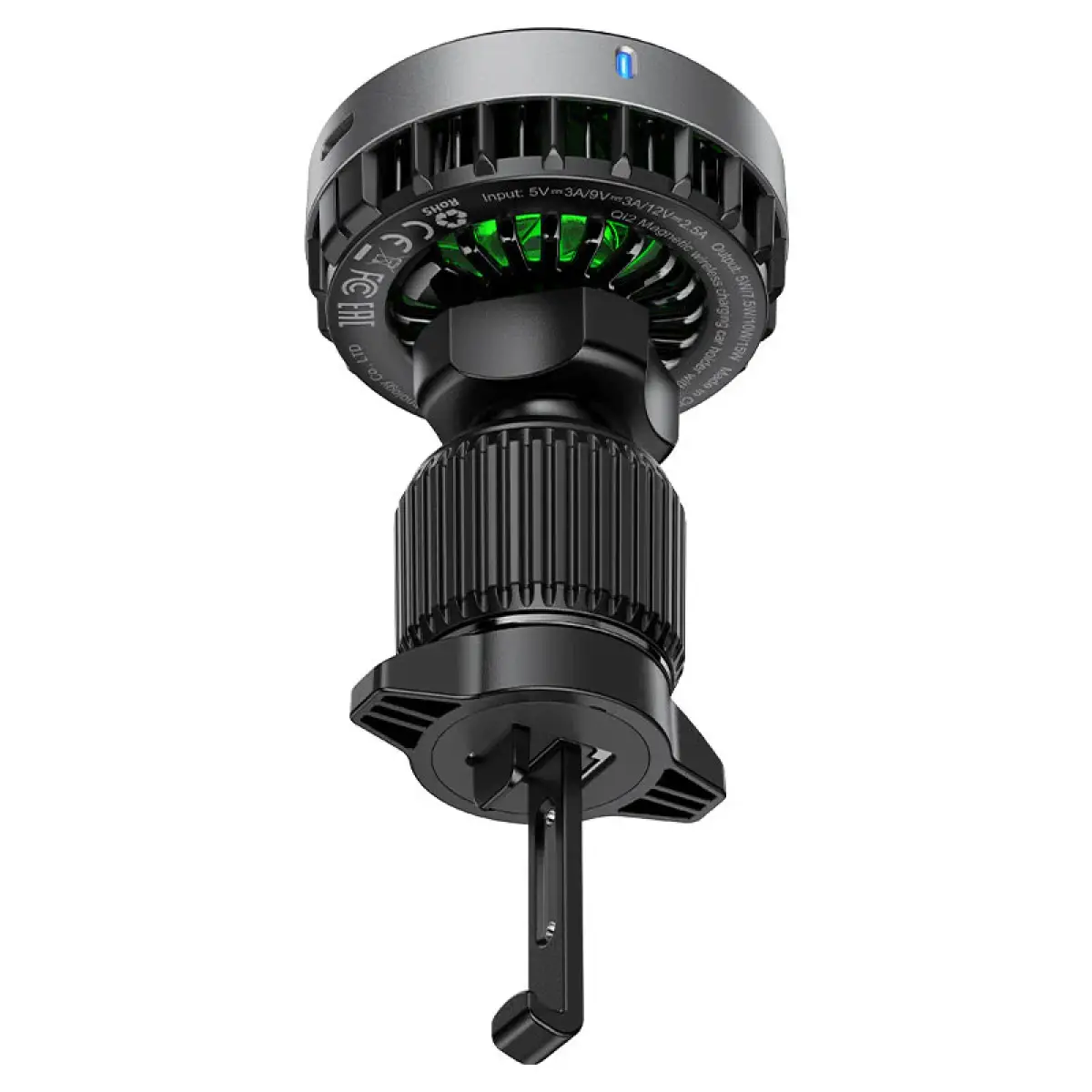 AceFast AirCharge Qi2 Magnetic Charger Car Holder D40