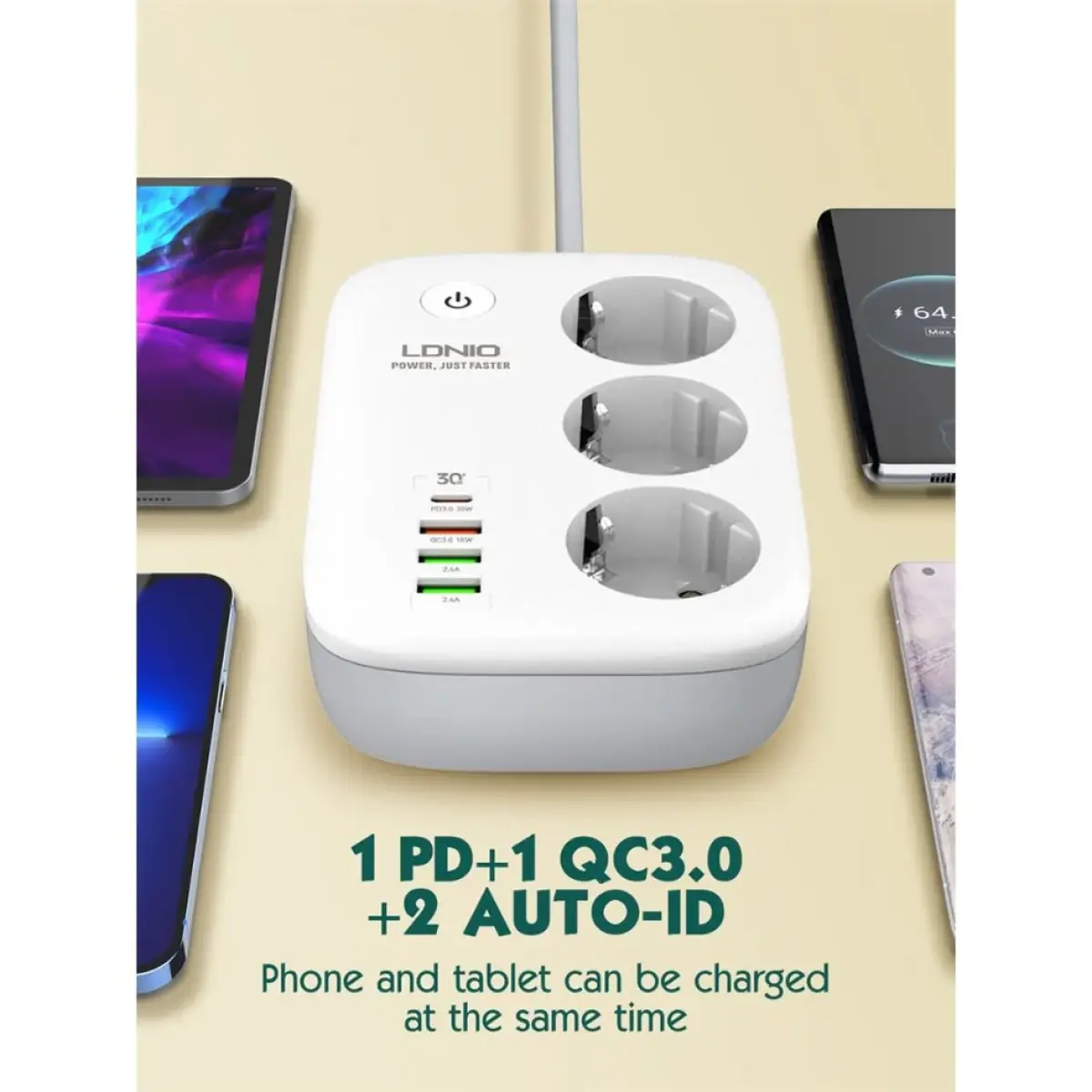 Ldnio WiFi Smart Power Strip 30W SEW3452