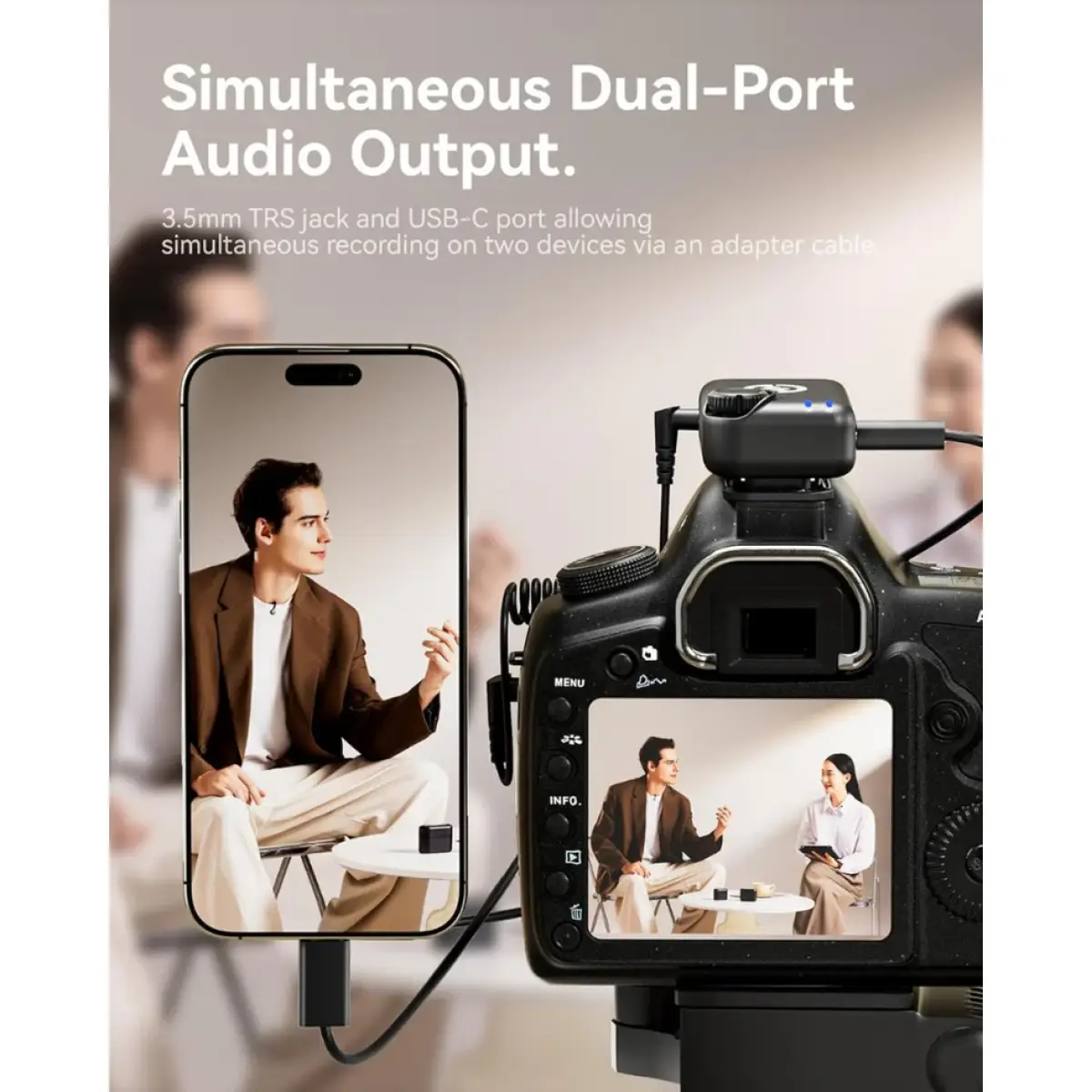 Hollyland Lark M2S Ultimate Combo - Wireless Lavalier Microphone