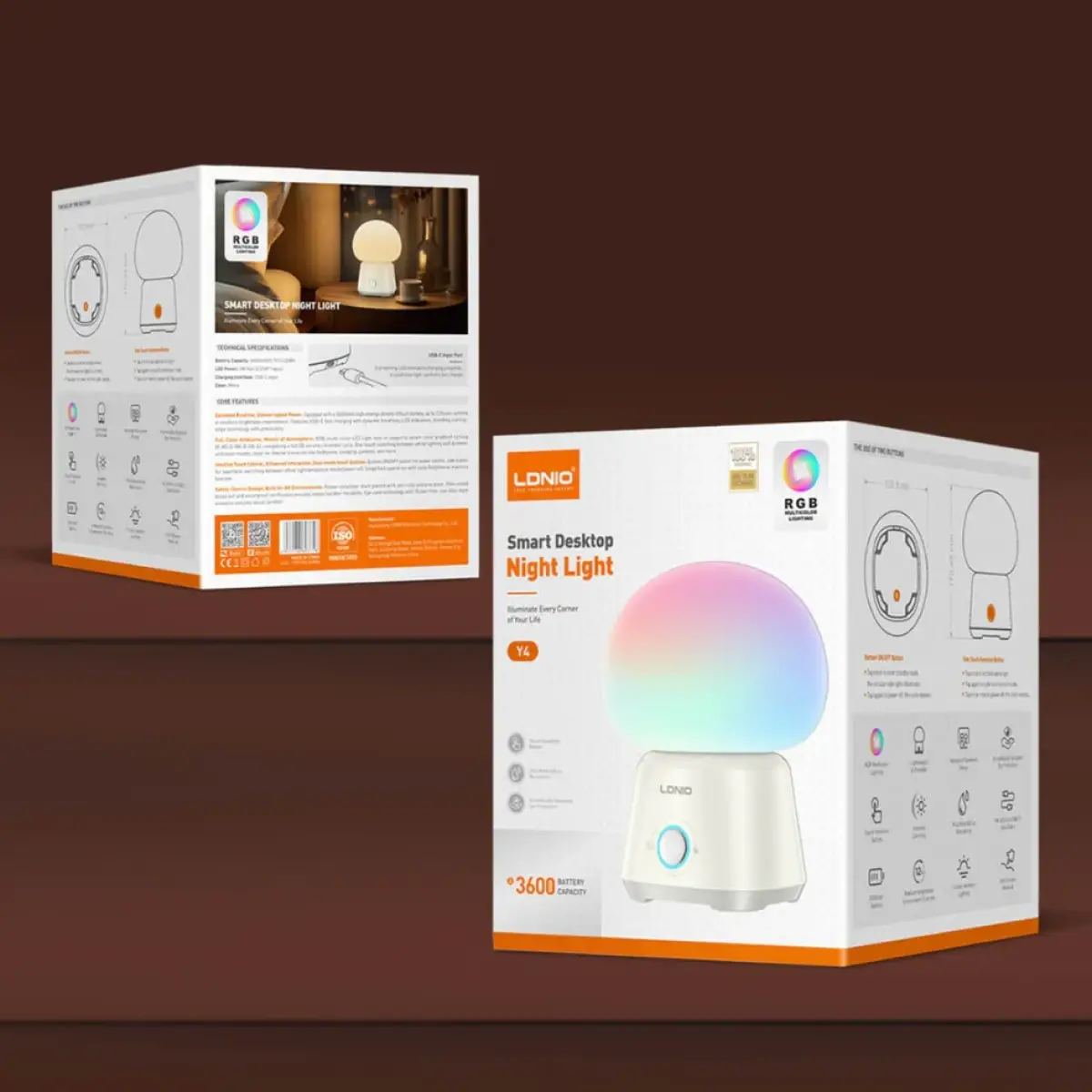 Ldnio Y4 RGB Portable Night Light
