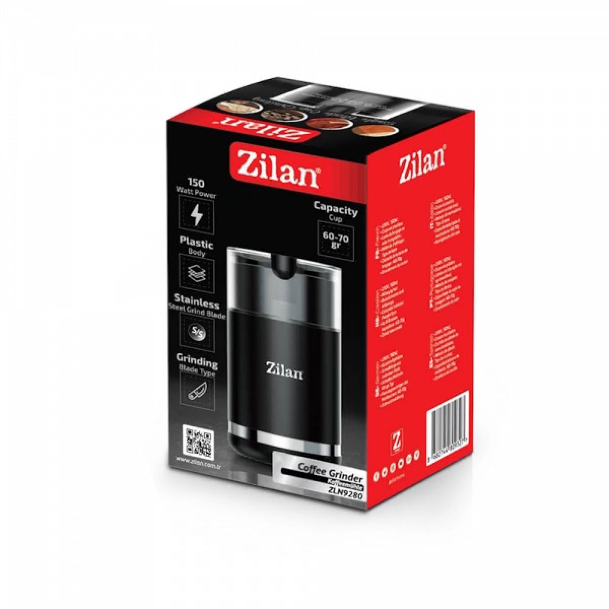 Zilan Multi Purpose Coffee Grinder, Zln9280