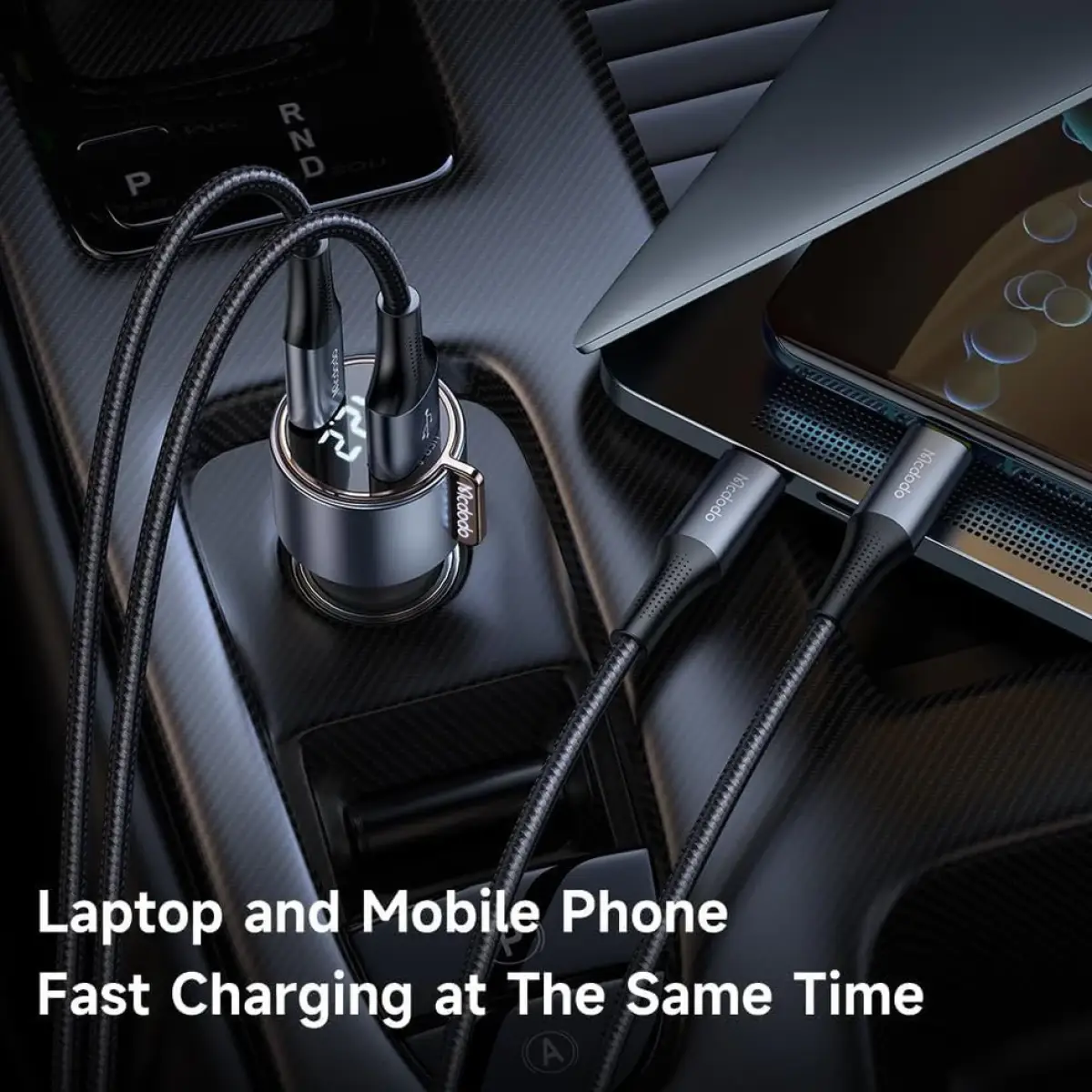 Mcdodo CC-3690 75W Digital Display Car Charger