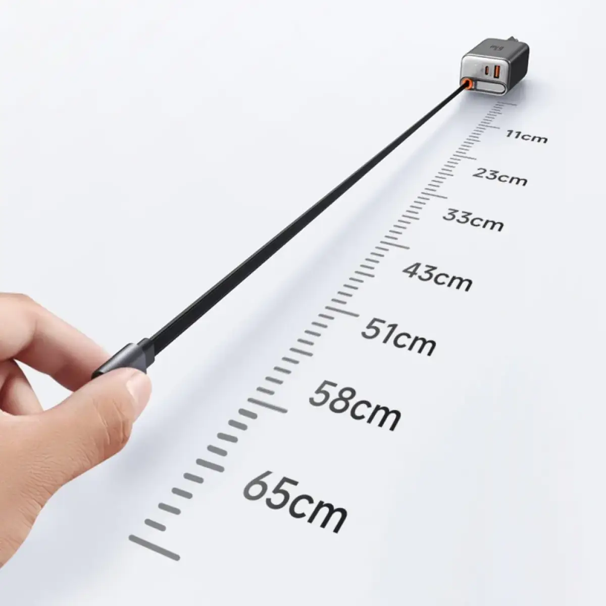 Mcdodo 67W GaN Charger with Built-in Retractable Cable