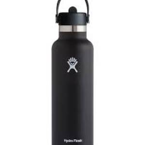 Hydroflask - 21oz Standard Flex Sraw Cap Black