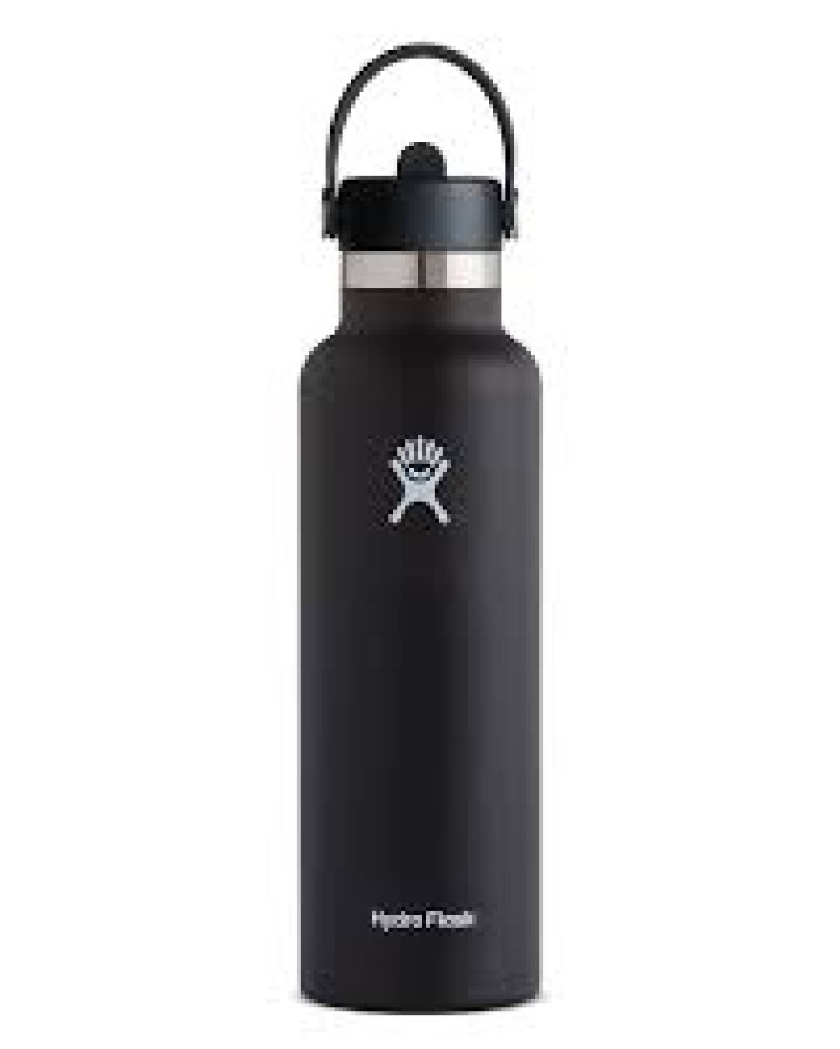 Hydroflask - 21oz Standard Flex Sraw Cap Black