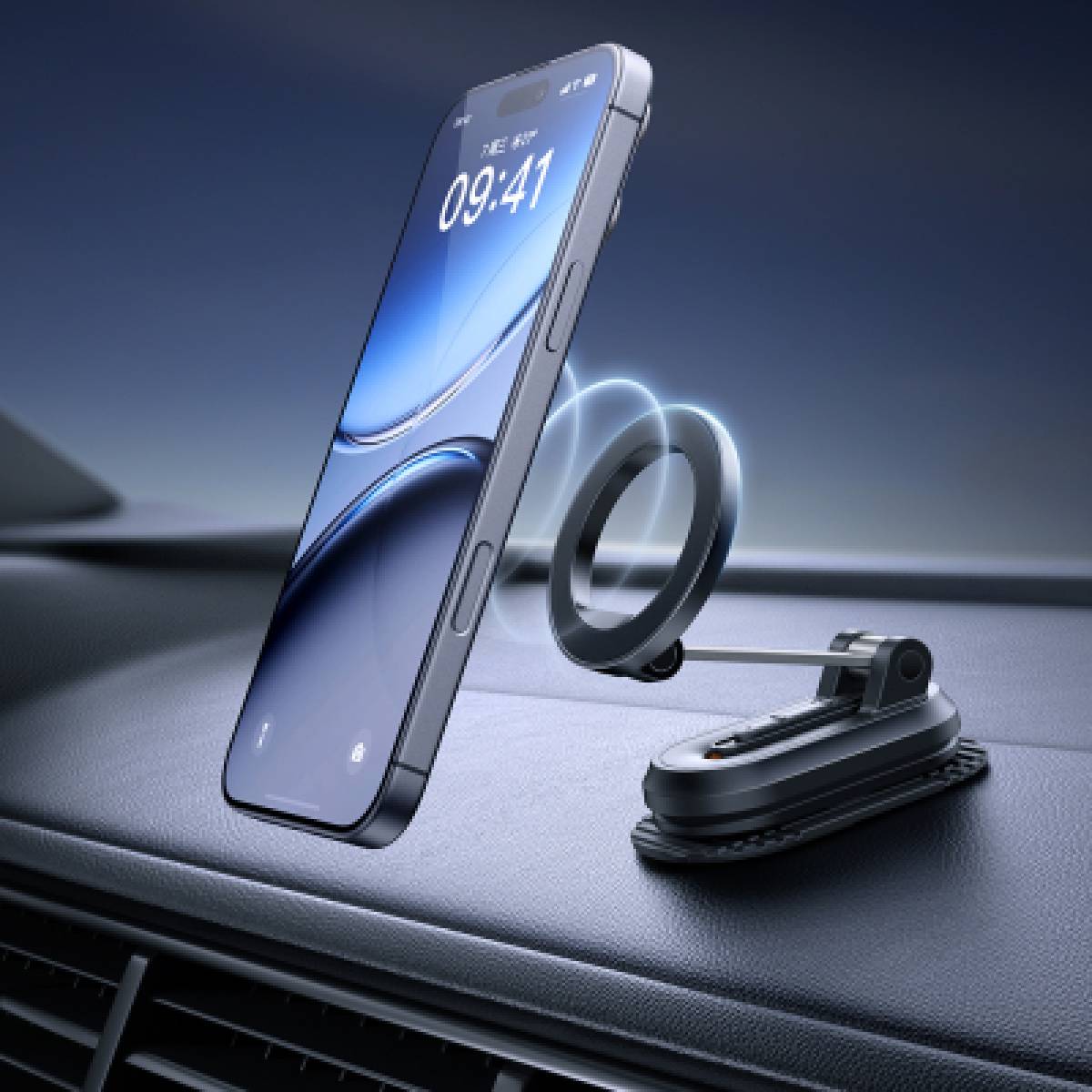 MCDODO CM-6240 Suction-Down Foldable Magnetic Phone Holder