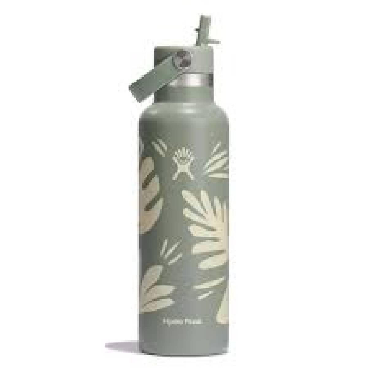 Hydroflask - 21 Oz Standard Flex Straw Cap Botanical Bliss Agav