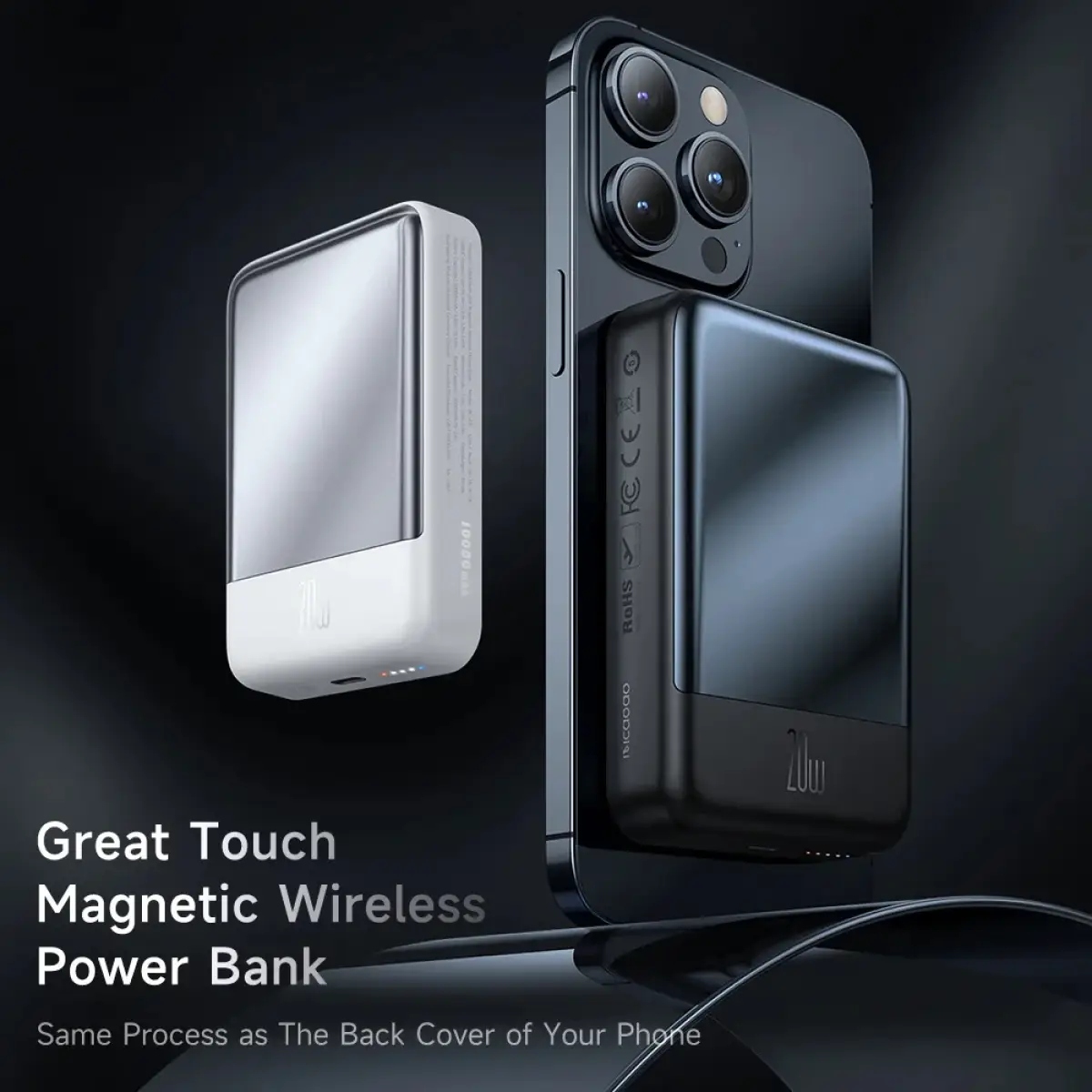 Mcdodo 20W Magnetic Wireless Charging 10000mAh Power Bank