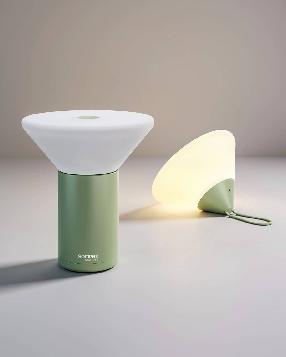 Garden Lamp Sompex Mikono 78632 Olive Green