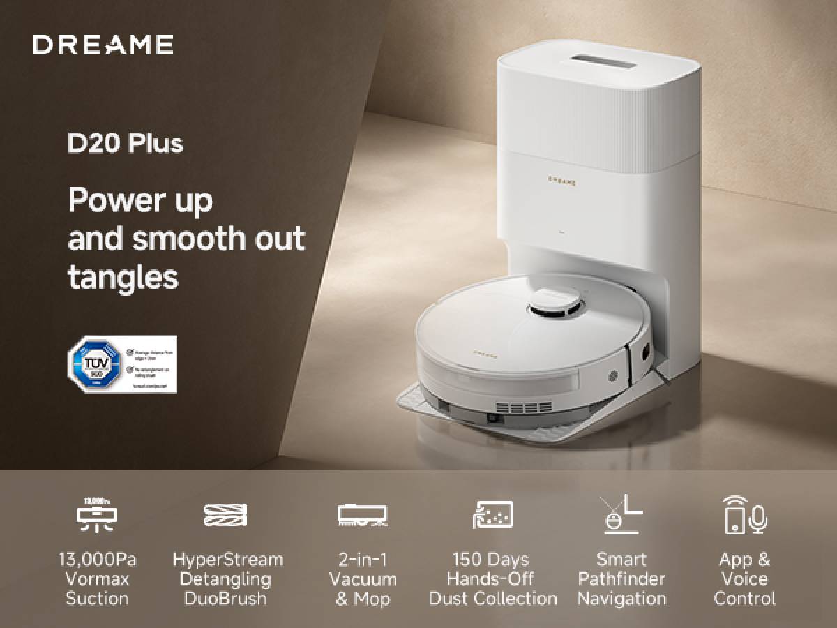 Dreame D20 Plus Black English Version