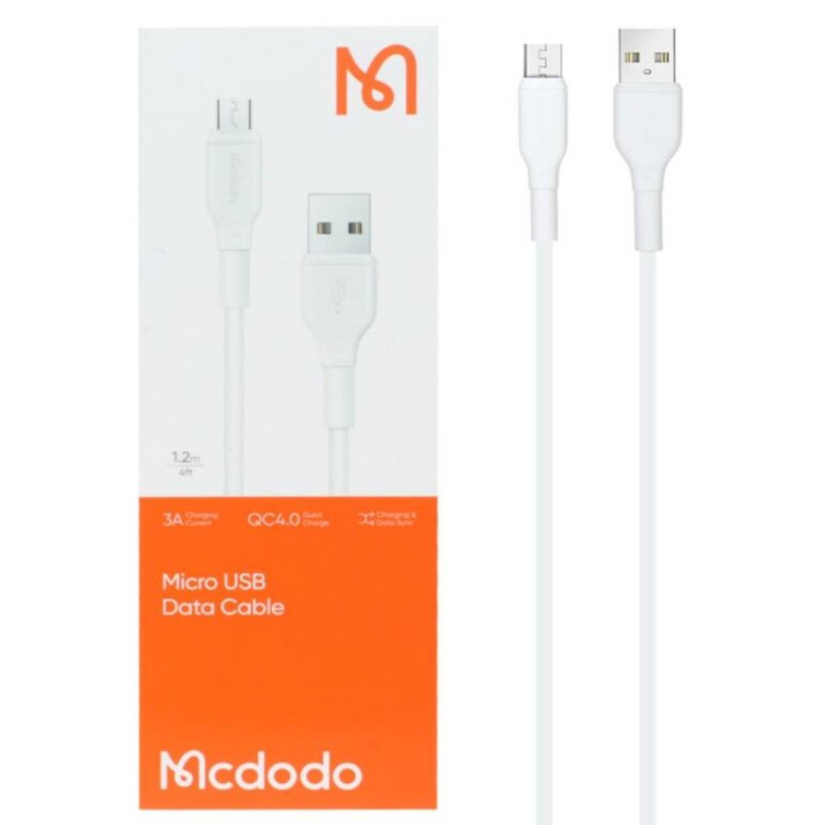 Mcdodo CA-6770 3A Fast Charge Micro USB Data Cable 1.2m