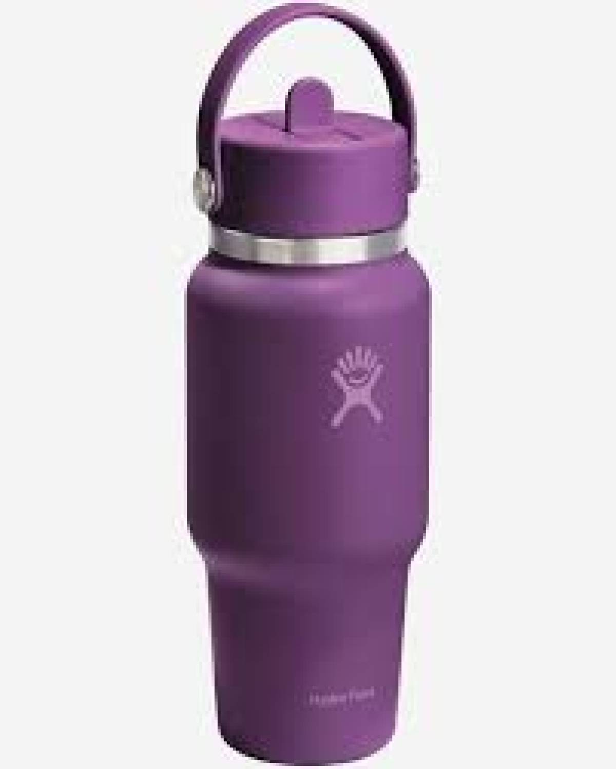 Hydroflask - 24 Oz Wide Flex Straw Travel Bottle Beachplum Purp