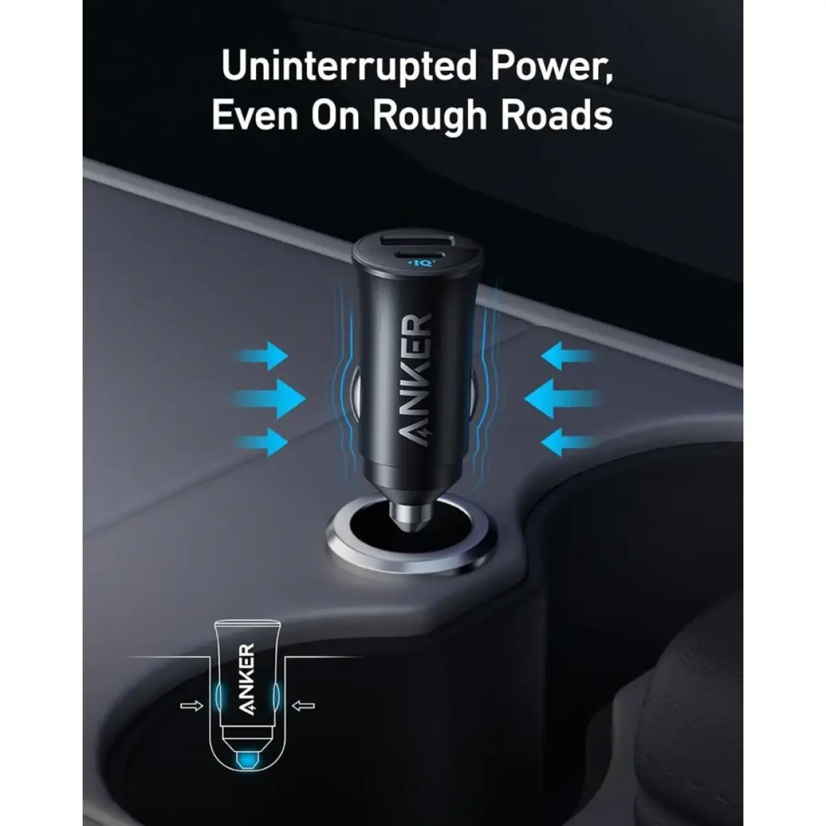 Anker 30W Ultra Compact Dual Port Car Charger