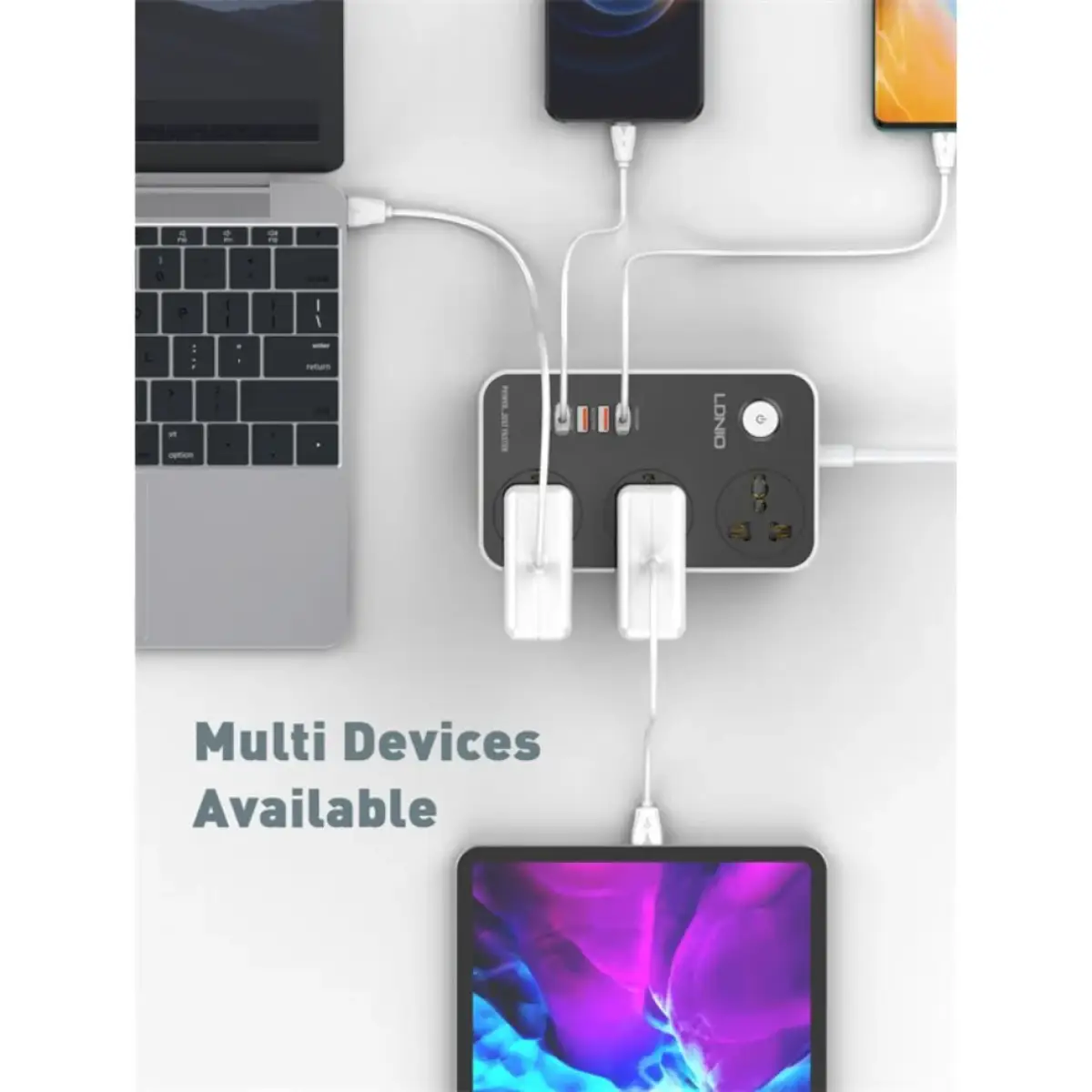 LDNIO SC3412 Power Strip 38W USB-C