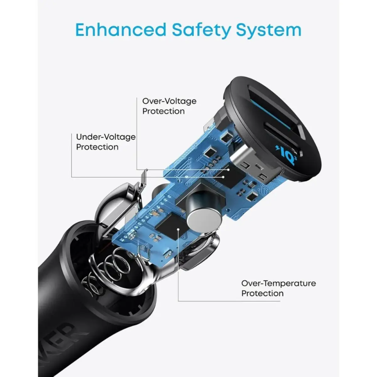 Anker 30W Ultra Compact Dual Port Car Charger