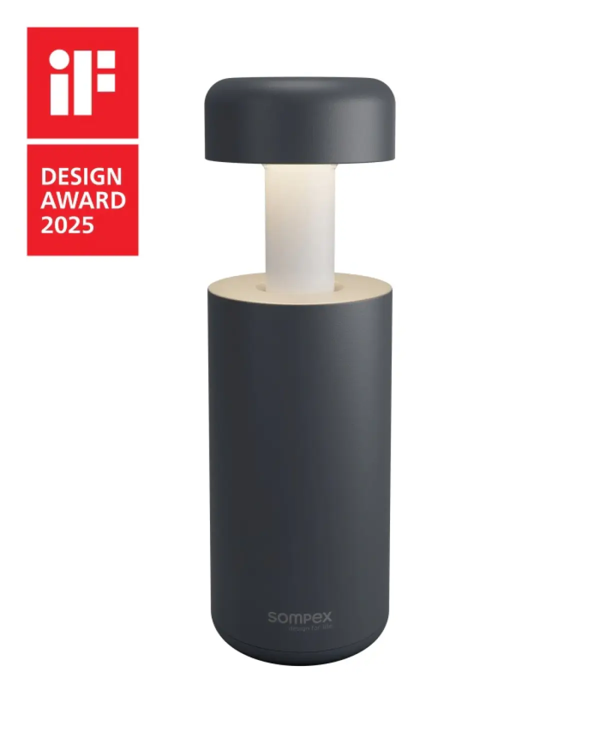 Table Lamp Sompex Lubao 78621 Anthracite