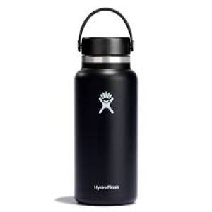 Hydroflask - 32 Oz Wide Mouth 2.0 Flex Cap Black