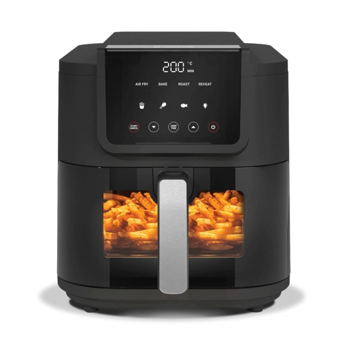 Nutricook Air Fryer Slim 5l, 7 One-touch Cooking Programs, 1500w, Nc-afs100