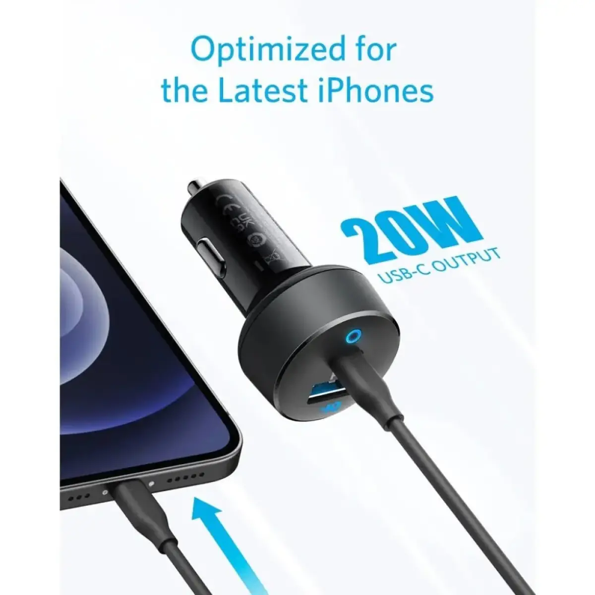 Anker 35W Dual Port Car Charger