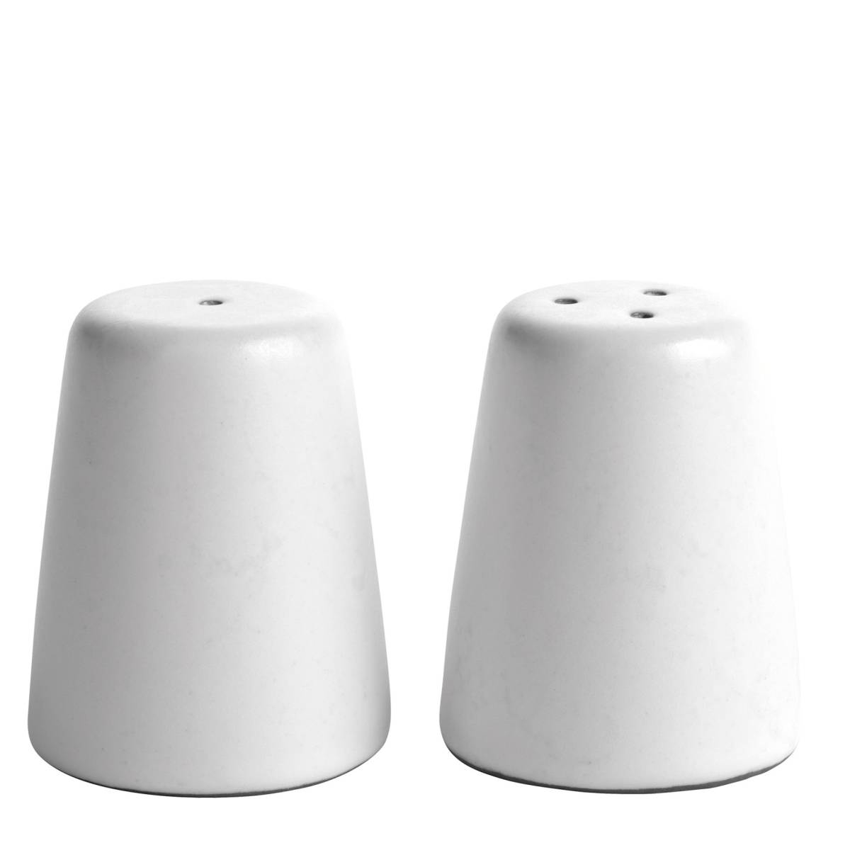 Salt & Pepper Aida Raw Arctic White