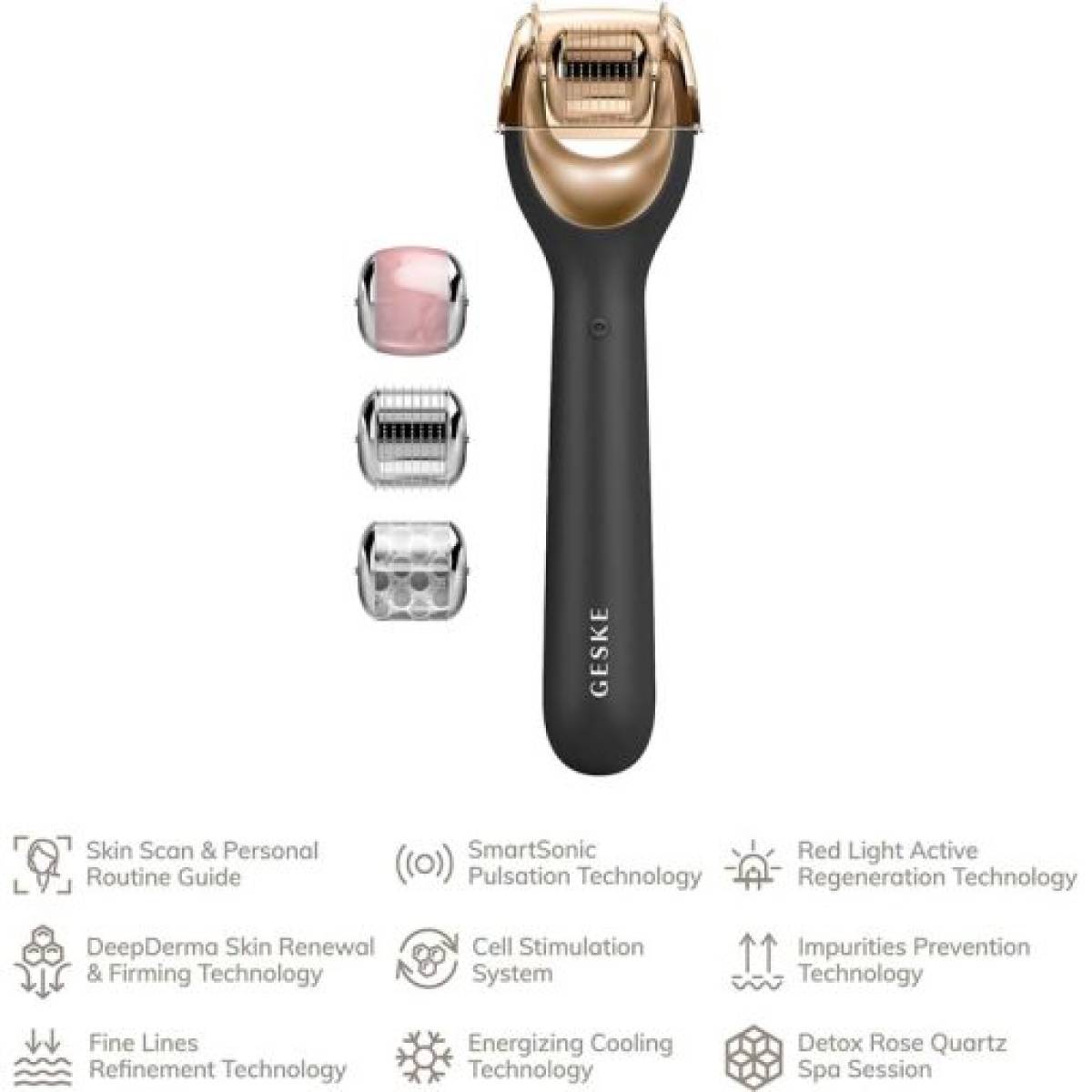 GESKE 000053 MicroNeedling MicroNeedle Face Roller | 9 in 1