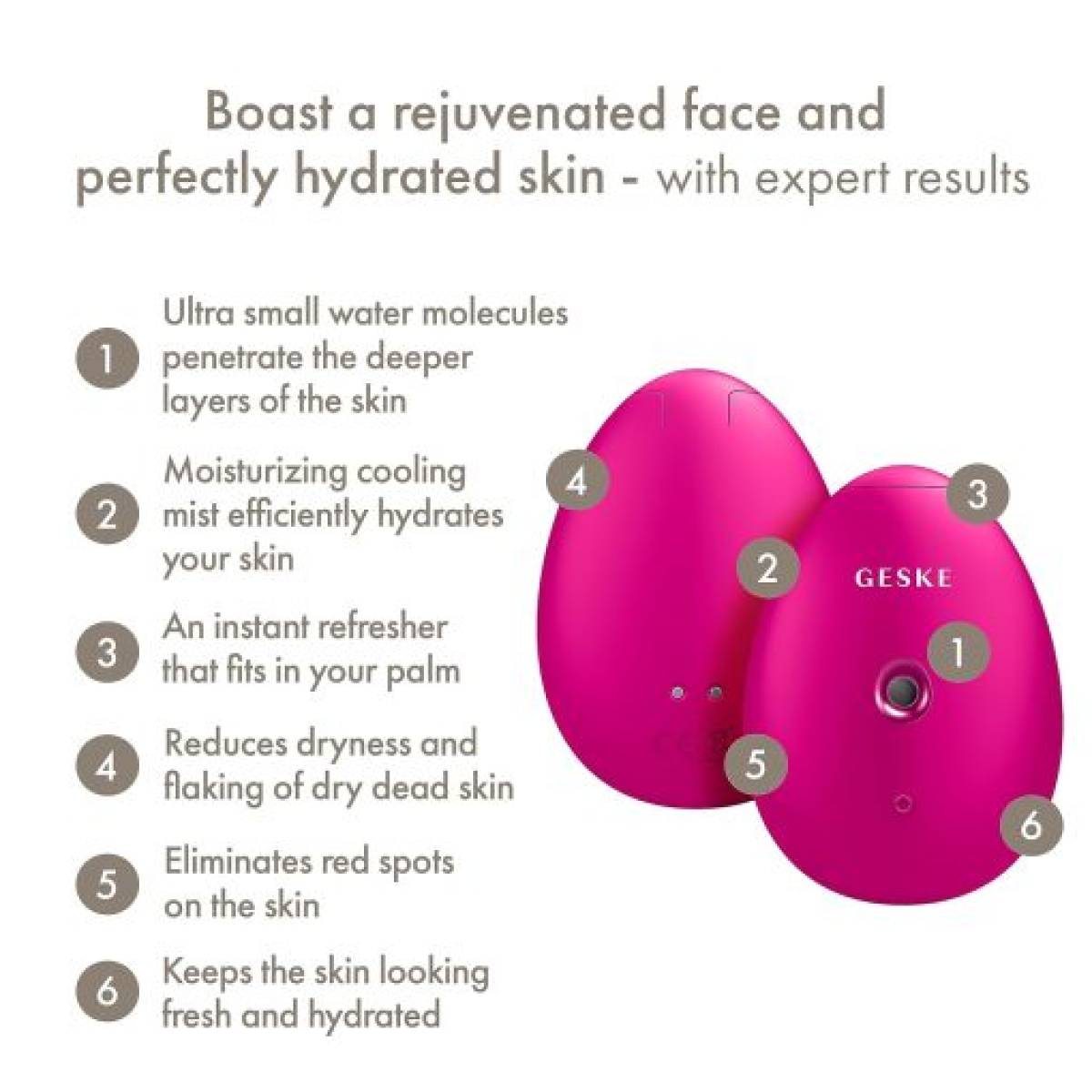 GESKE GESKE 000057 Refreshment Facial Hydration Refresher | 4 in 1