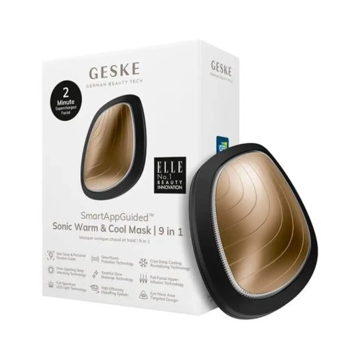 GESKE GESKE 000002 Face Masks Sonic Warm & Cool Mask | 9 in 1