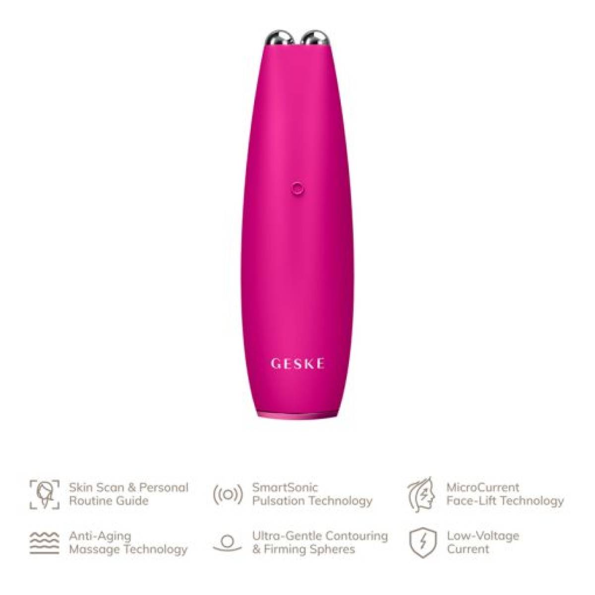 GESKE 000013 MicroCurrent & MicroDermabrasion Face-Lift Pen | 6 in 1