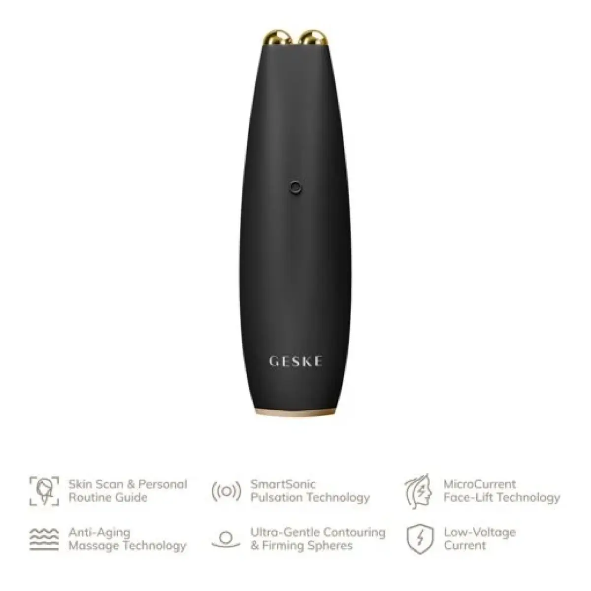 GESKE 000013 MicroCurrent & MicroDermabrasion Face-Lift Pen | 6 in 1