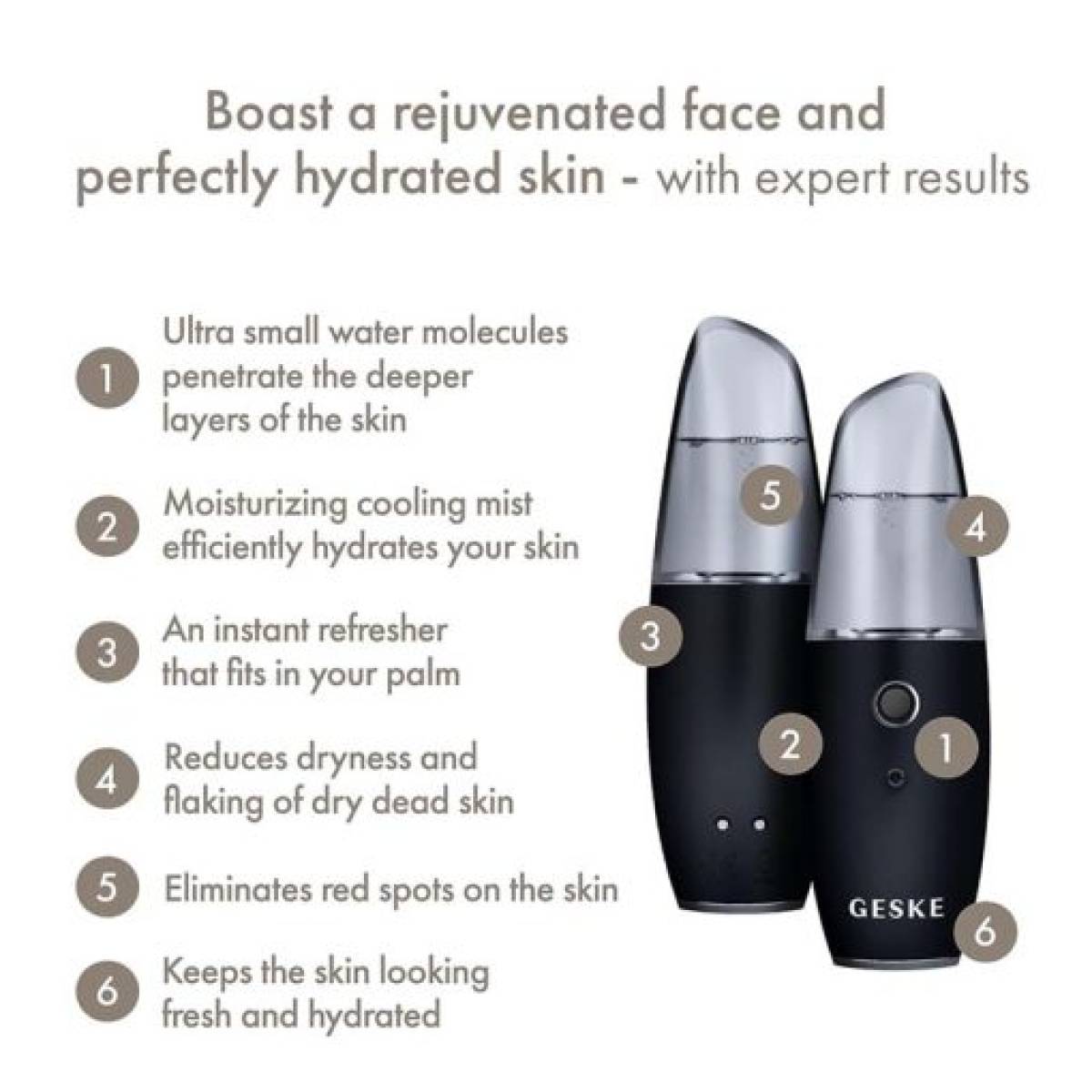 GESKE 000059 Refreshment Facial Hydration Refresher | 4 in 1