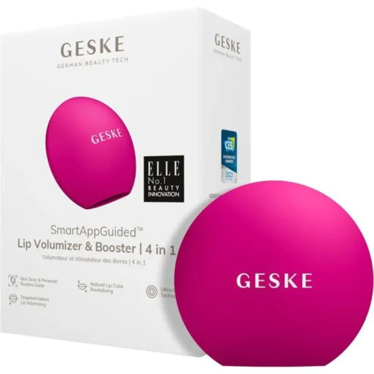 GESKE 000055 Lip Plumper Lip Volumizer & Booster | 4 in 1