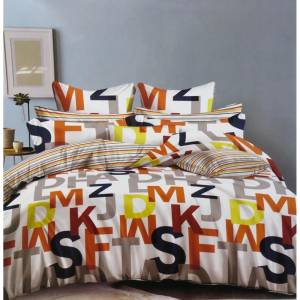 Comfy Bed Set Sac 160x205 Yellow, Blue, Orange, Rzln-110145yb
