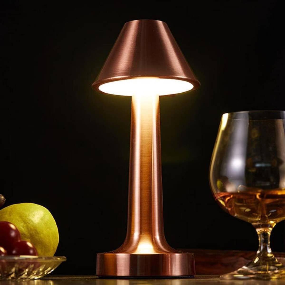 Portable Pyramid Touch Led Desk Lamp – 25 cm, 3 Adjustable Light Levels, Sk1951418